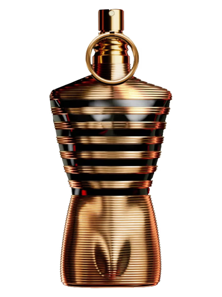 Odlewka Jean Paul Gaultier Le Male Elixir w metalicznej butelce w kształcie torsu mężczyzny